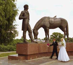 Памятник К.Н.Батюшкову в Вологде